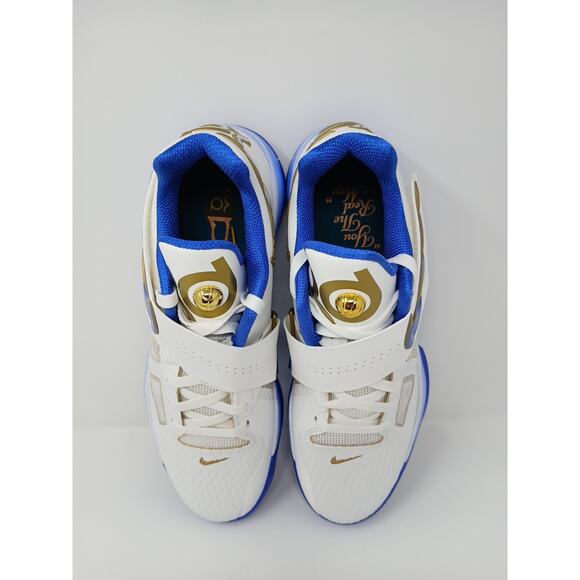 Nike Zoom KD 4 White/Hyper Royal Men\'s Size US 12 Basketball Shoes IB3546 100 main image 5